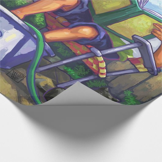 Summertime Reading Geschenkpapier (Ecke)