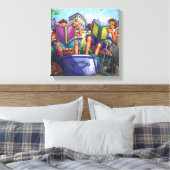 Summertime Reading Leinwanddruck (Insitu (Schlafzimmer))