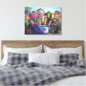 Summertime Reading Leinwanddruck (Insitu (Schlafzimmer))