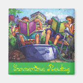 Summertime Reading Magnet (Vorne)