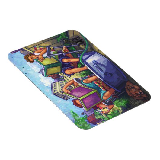 Summertime Reading Magnet (Rechte Seite)