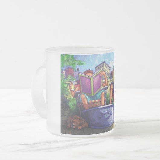 Summertime Reading Mattglastasse (Vorderseite Links)