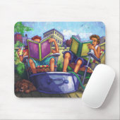 Summertime Reading Mousepad (Mit Mouse)