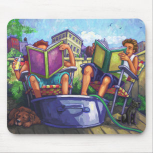 Summertime Reading Mousepad