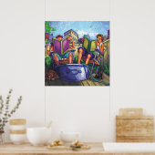 Summertime Reading Poster (Küche)