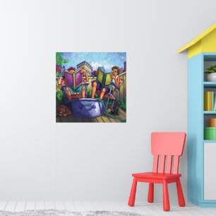 Summertime Reading Poster