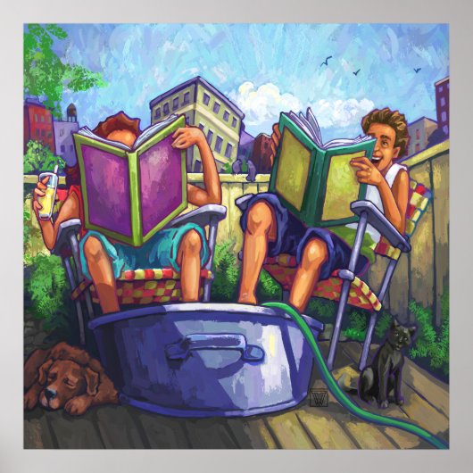 Summertime Reading Poster (Vorne)