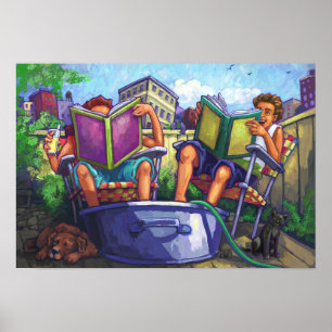 Summertime Reading Poster