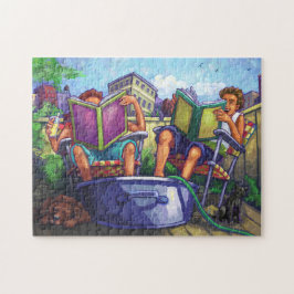 Summertime Reading Puzzle