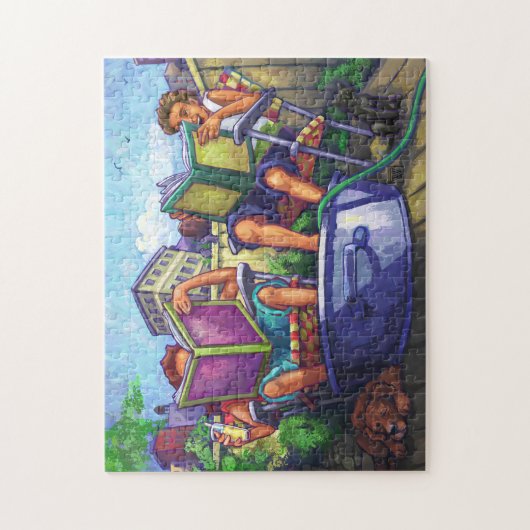 Summertime Reading Puzzle (Vertikal)