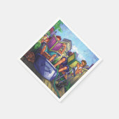 Summertime Reading Serviette (Ecke)