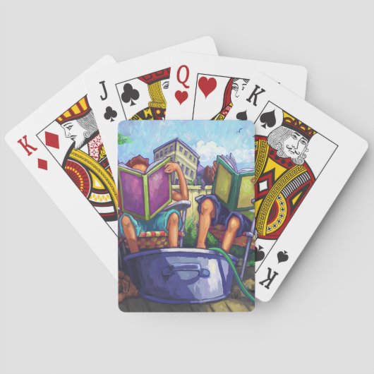 Summertime Reading Spielkarten (Rückseite)