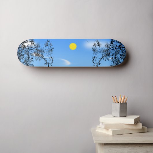 Summertime Skateboard (Wandkunst (Horz))