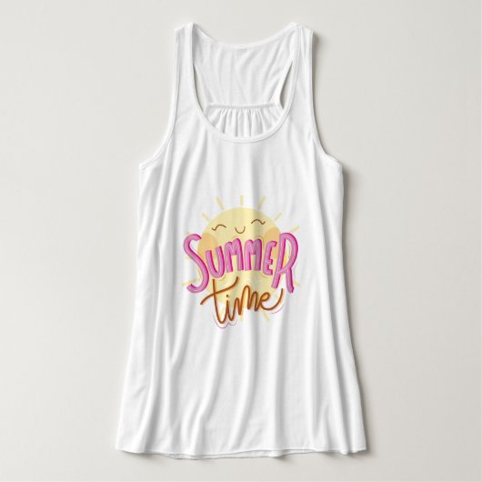 Summertime Tank Top (Design Vorderseite)