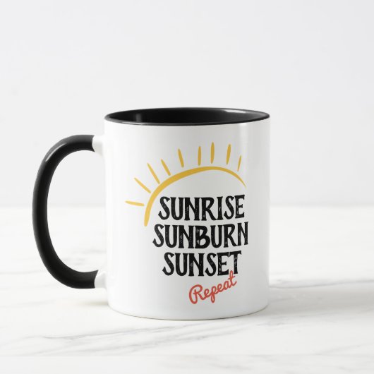 Summertime Vibes-Tasse Tasse (Links)