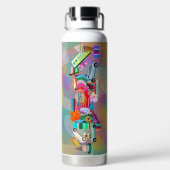 Summertime Water Bottle Trinkflasche (Rückseite)