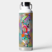 Summertime Water Bottle Trinkflasche (Vorderseite)