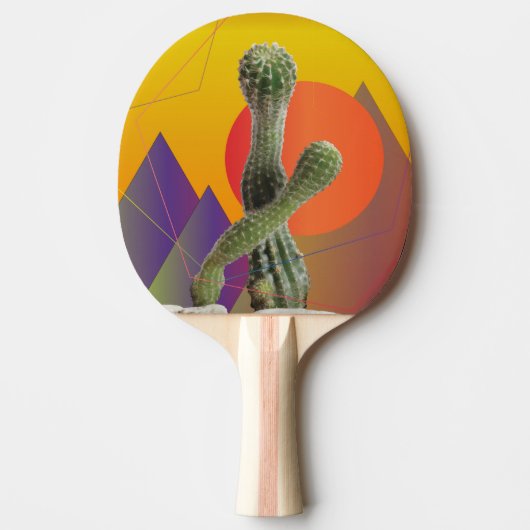 Summertine Ping Pong Paddle, Red Rubber Back Tischtennis Schläger (Vorderseite)