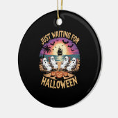 Summerween Beach Spooky Keramik Ornament (Links)