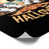 Summerween Beach Spooky Poster (Ecke)