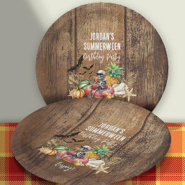 Summerween Birthday Party Pappteller