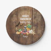 Summerween Birthday Party Pappteller (Vorderseite)