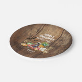 Summerween Birthday Party Pappteller (Schrägansicht)