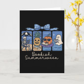 Summerween Bookish Karte (Gelbe Blume)