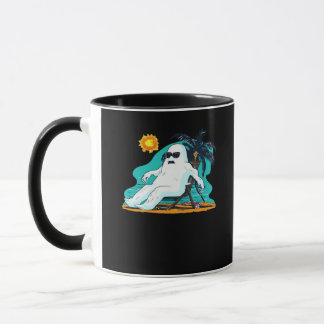Summerween - Chibi Sonnenbaden Oversized Tasse