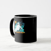 Summerween - Chibi Sonnenbaden Oversized Tasse (Vorderseite Links)
