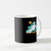 Summerween - Chibi Sunbathing Oversified Kaffeetasse (VorderseiteRechts)