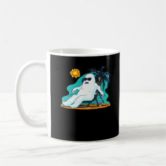 Summerween - Chibi Sunbathing Oversified Kaffeetasse