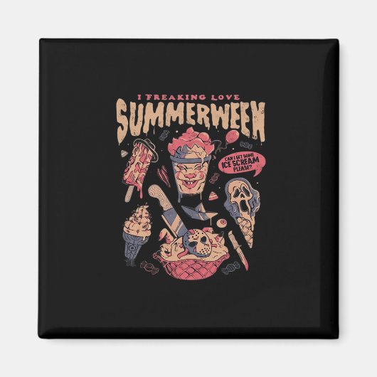 Summerween Classic Meme Magnet (Vorne)