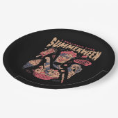 Summerween Classic Meme Pappteller (Schrägansicht)