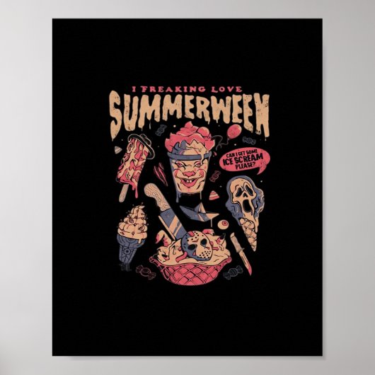 Summerween Classic Meme Poster (Vorne)