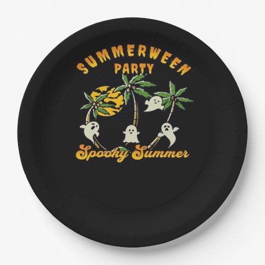 Summerween Classic Viral Pappteller (Vorderseite)