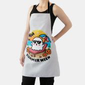 Summerween - Geist auf Sonnenbett Schürze (InSitu)