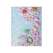 Summerween Geist Strand Notizblock (Rotiert)