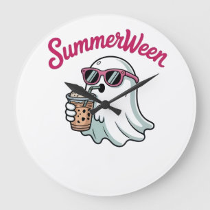 Summerween Geister Stimmung 2026: Gruselig trifft Große Wanduhr