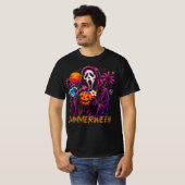 Summerween Ghostface Kürbisküste T-Shirt (Vorne ganz)