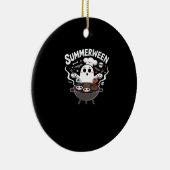 Summerween GRILLEN Funny Keramik Ornament (Rechts)