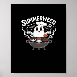 Summerween GRILLEN Funny Poster