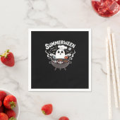 Summerween GRILLEN Funny Serviette (Beispiel)