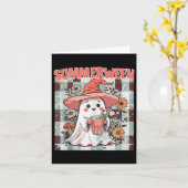 Summerween Halloween Fall Trending Design Ta Karte (Gelbe Blume)