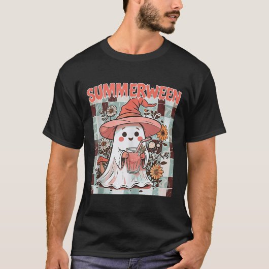 Summerween Halloween Fall Trending Design Ta T-Shirt (Vorderseite)