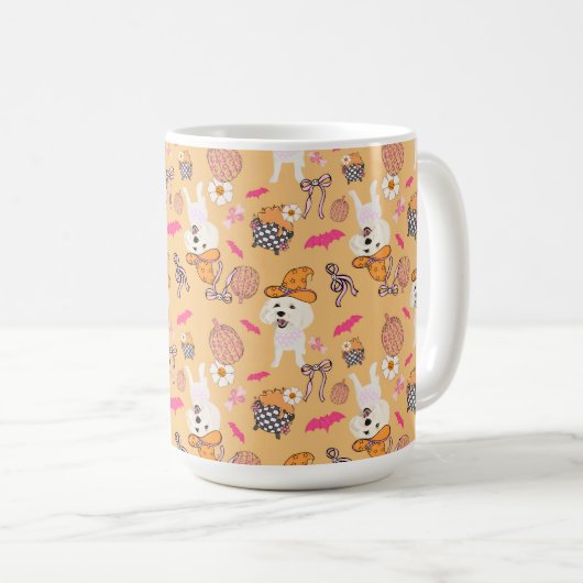 Summerween Hexen und Kaffeetasse (VorderseiteRechts)