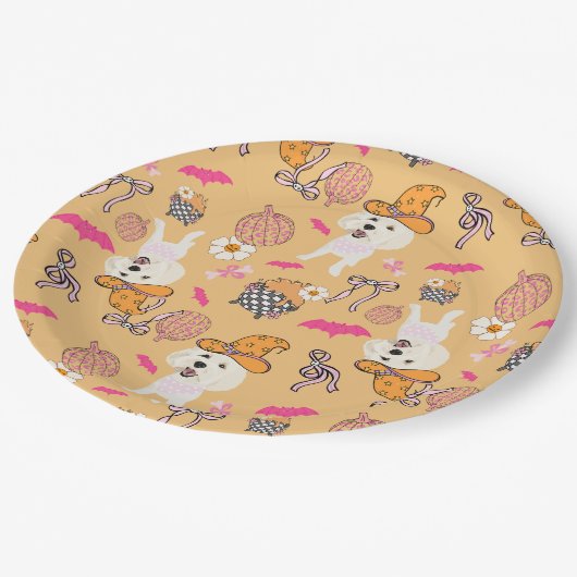 Summerween Hexen und Pappteller (Schrägansicht)