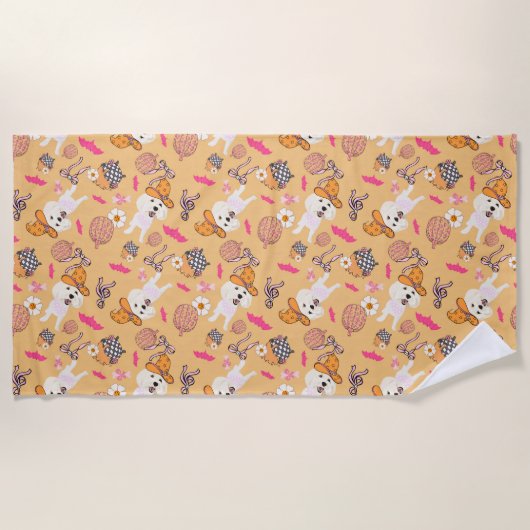 Summerween Hexen und Strandtuch (Vorderseite)