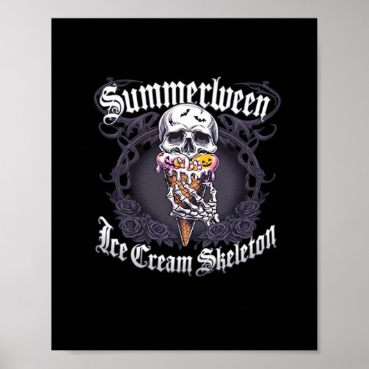 Summerween IceCream Poster (Vorne)