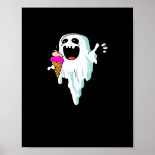 Summerween - Kawaii mit IceCream Classic Poster